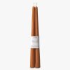 Living L&M Home | Tapered Candle Pair - Caramel