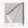 Bedroom L&M Home | Ava Pure Linen Stripe Throw