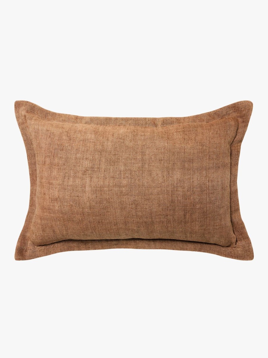 Living L&M Home | Burton Cafe Tailored Heavy Linen Rectangle Cushion