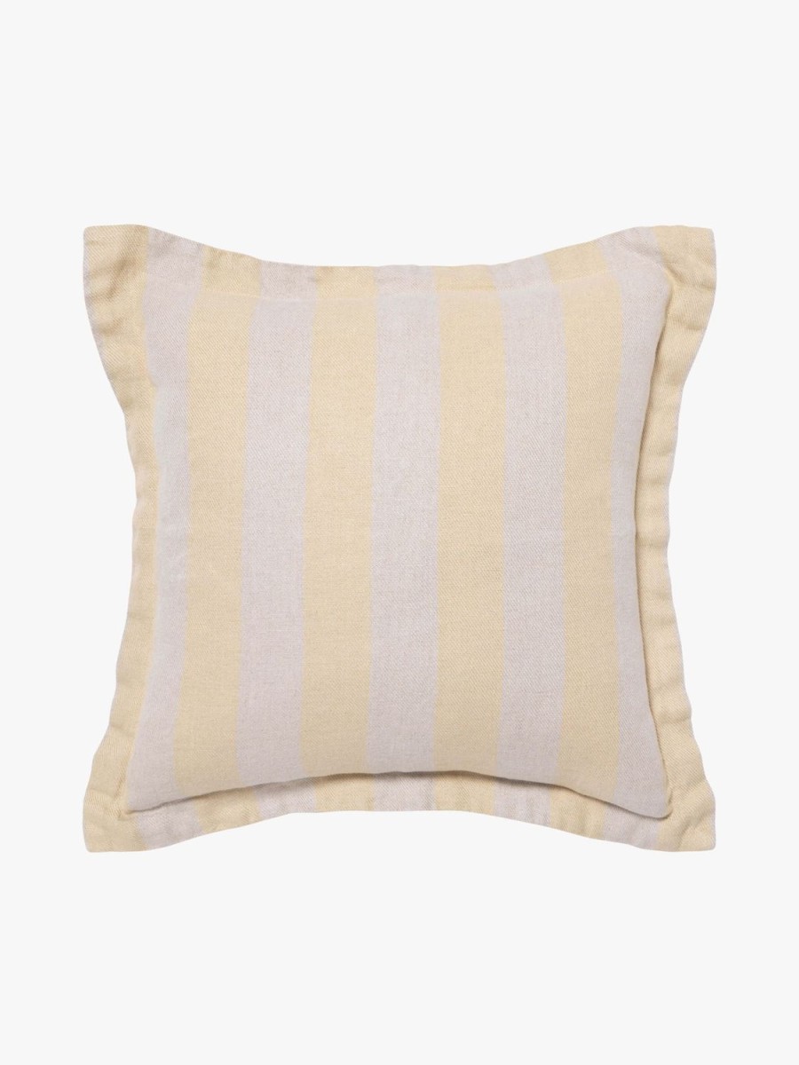 Living L&M Home | Voyage Limone French Linen Cushion