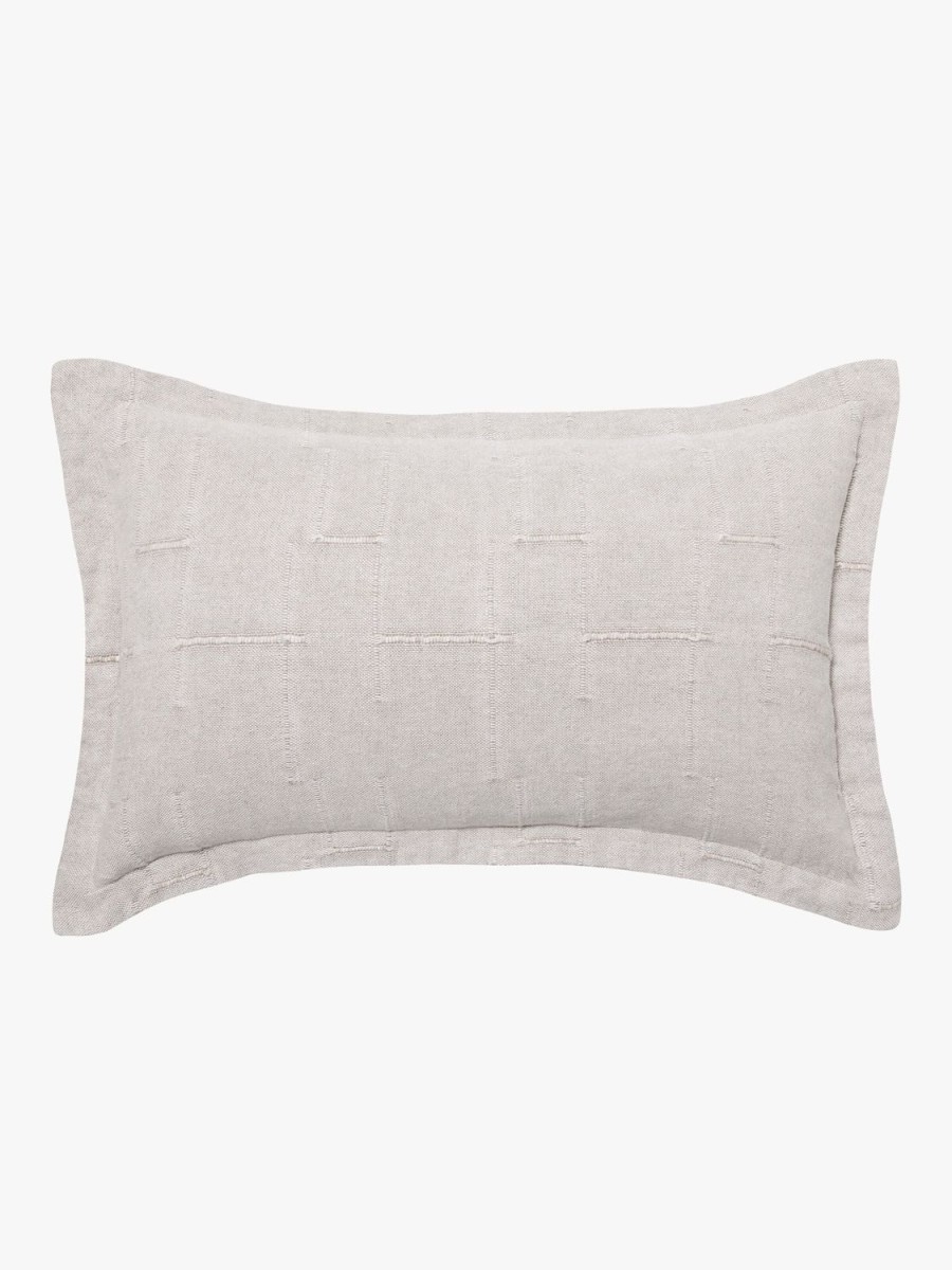 Living L&M Home | Palermo Natural French Linen Rectangle Cushion