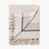 Bedroom L&M Home | Salma Ocean Linen Throw