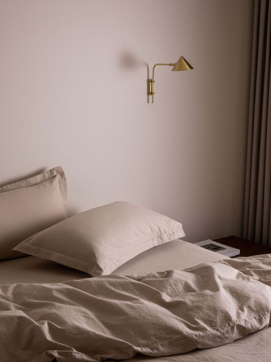 Bedroom L&M Home | Avenue Oatmeal Linen & Cotton Duvet Cover Set