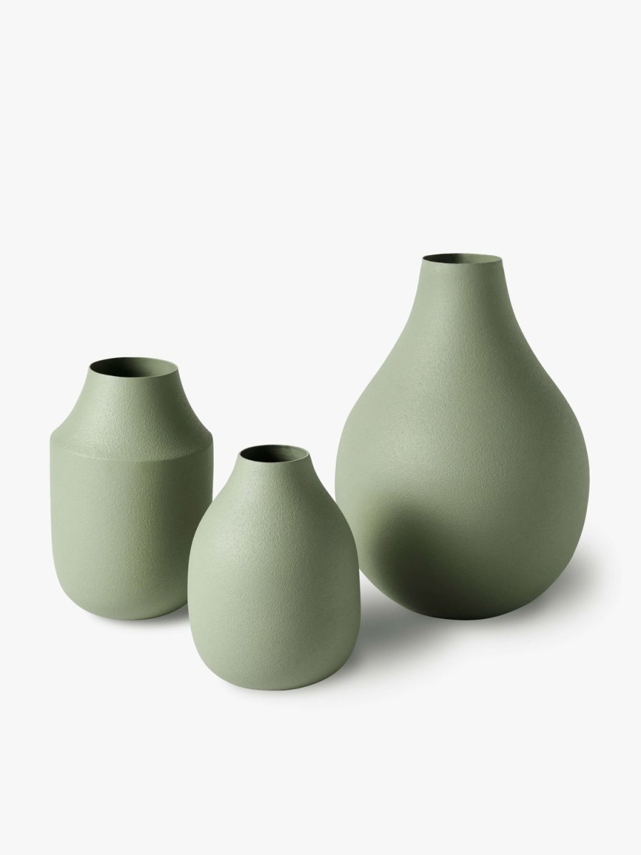 Living L&M Home | Mona Sage Trio Of Vases