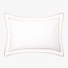 Bedroom L&M Home | Grosgrain Caramel Egyptian Cotton Pillowcases