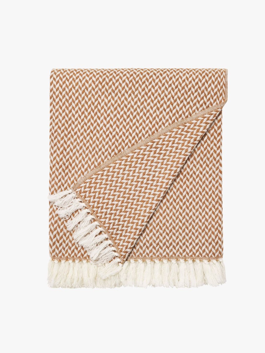 Bedroom L&M Home | Copenhagen Brulee Pure Cashmere Throw