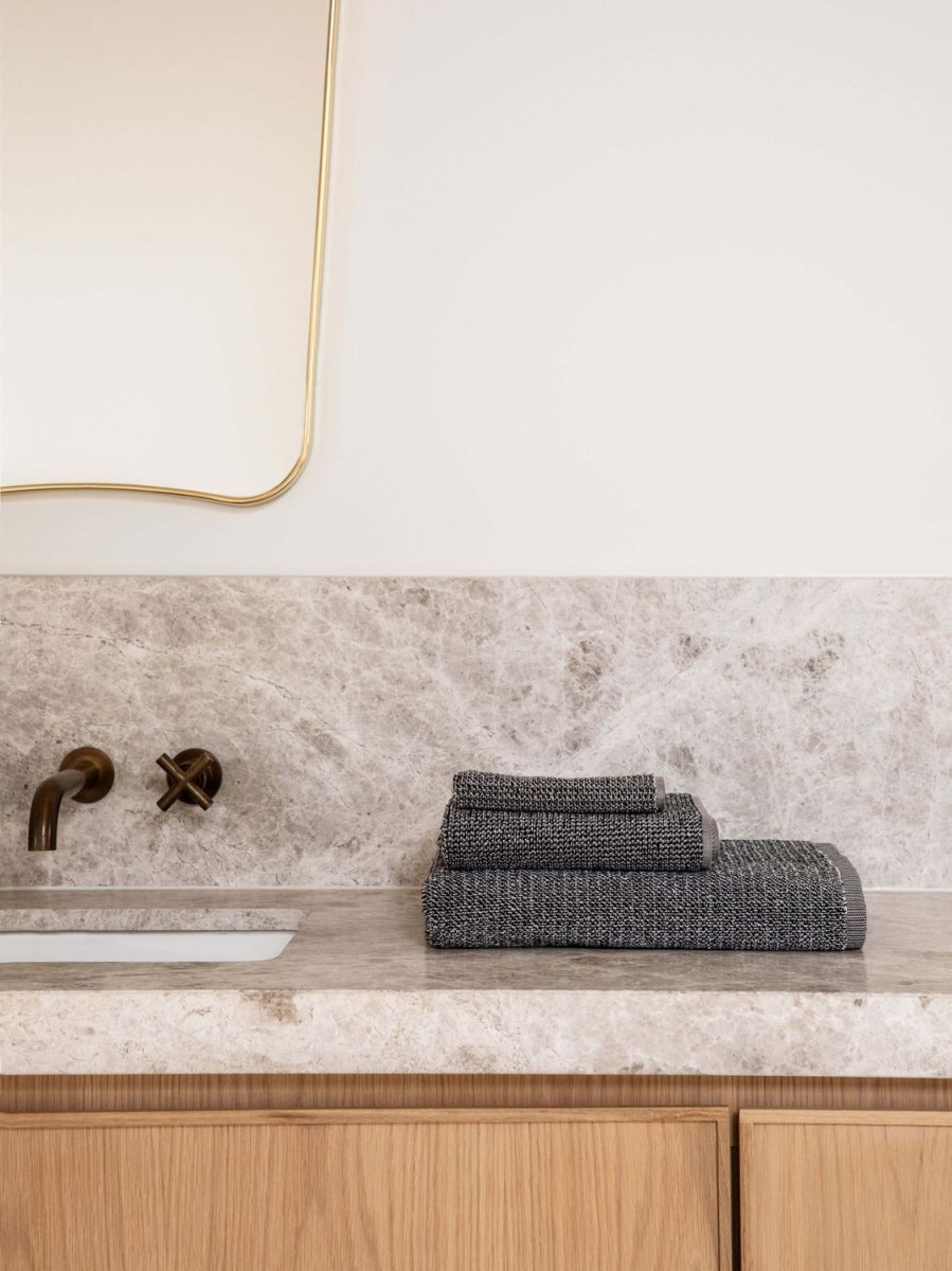 Bathroom L&M Home | Tweed Coal Towels