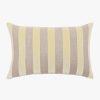 Living L&M Home | Etro Limone Stripe Velvet Cushion