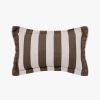 Living L&M Home | Voyage Chocolate French Linen Mini Cushion