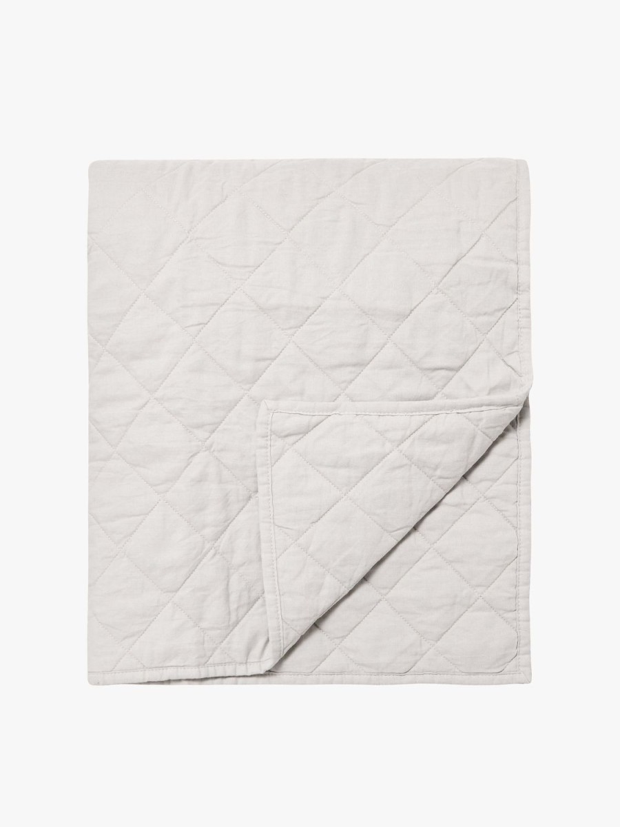 Bedroom L&M Home | Soho Cloud Linen & Cotton Quilt