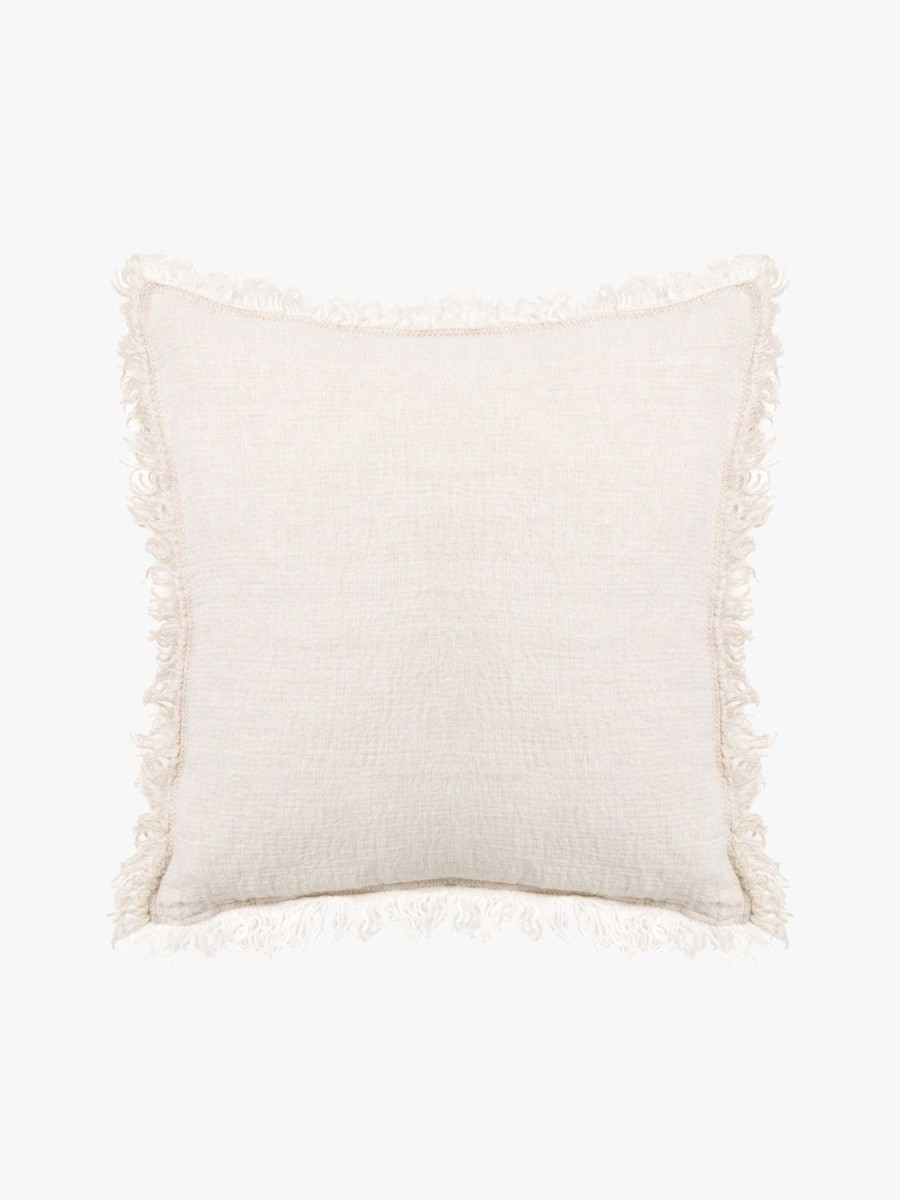 Living L&M Home | Ava Pure Linen Nougat Cushion