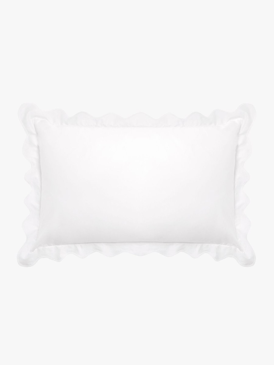 Bedroom L&M Home | Parisian Blanc Egyptian Cotton Pillowcases