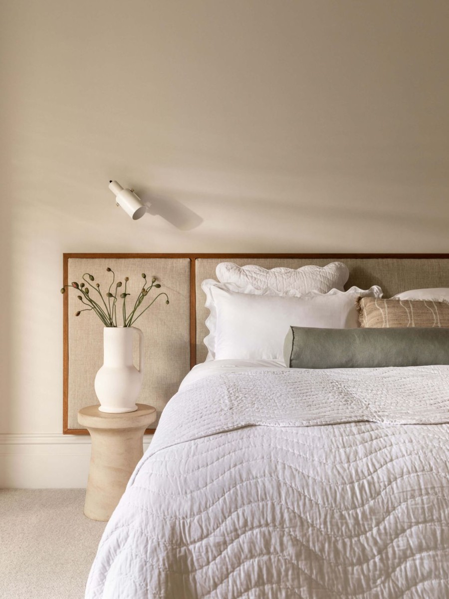 Bedroom L&M Home | Parisian Blanc Egyptian Cotton Pillowcases