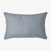 Bedroom L&M Home | Mondo Storm Organic French Linen Pillowcases