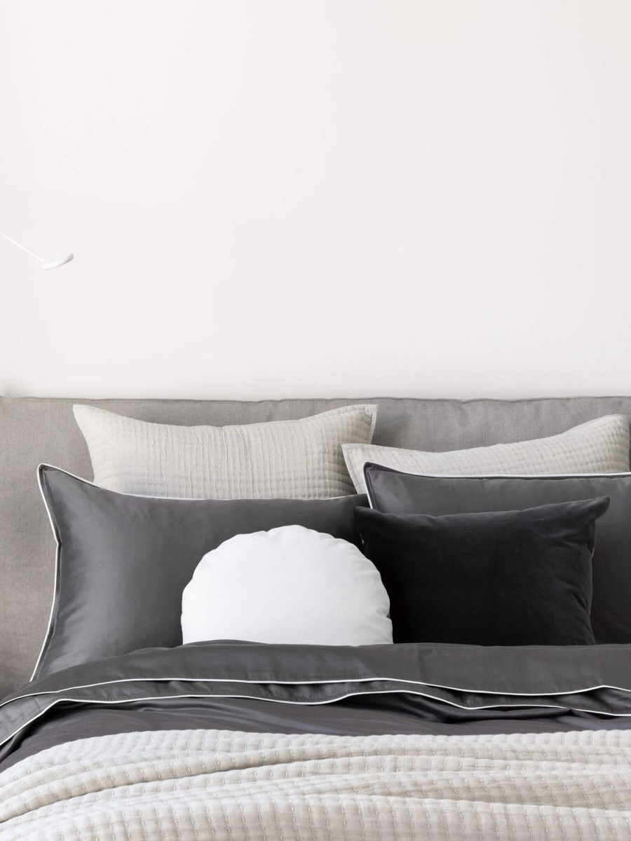 Bedroom L&M Home | Belmont Stone Organic Cotton Sheet Set