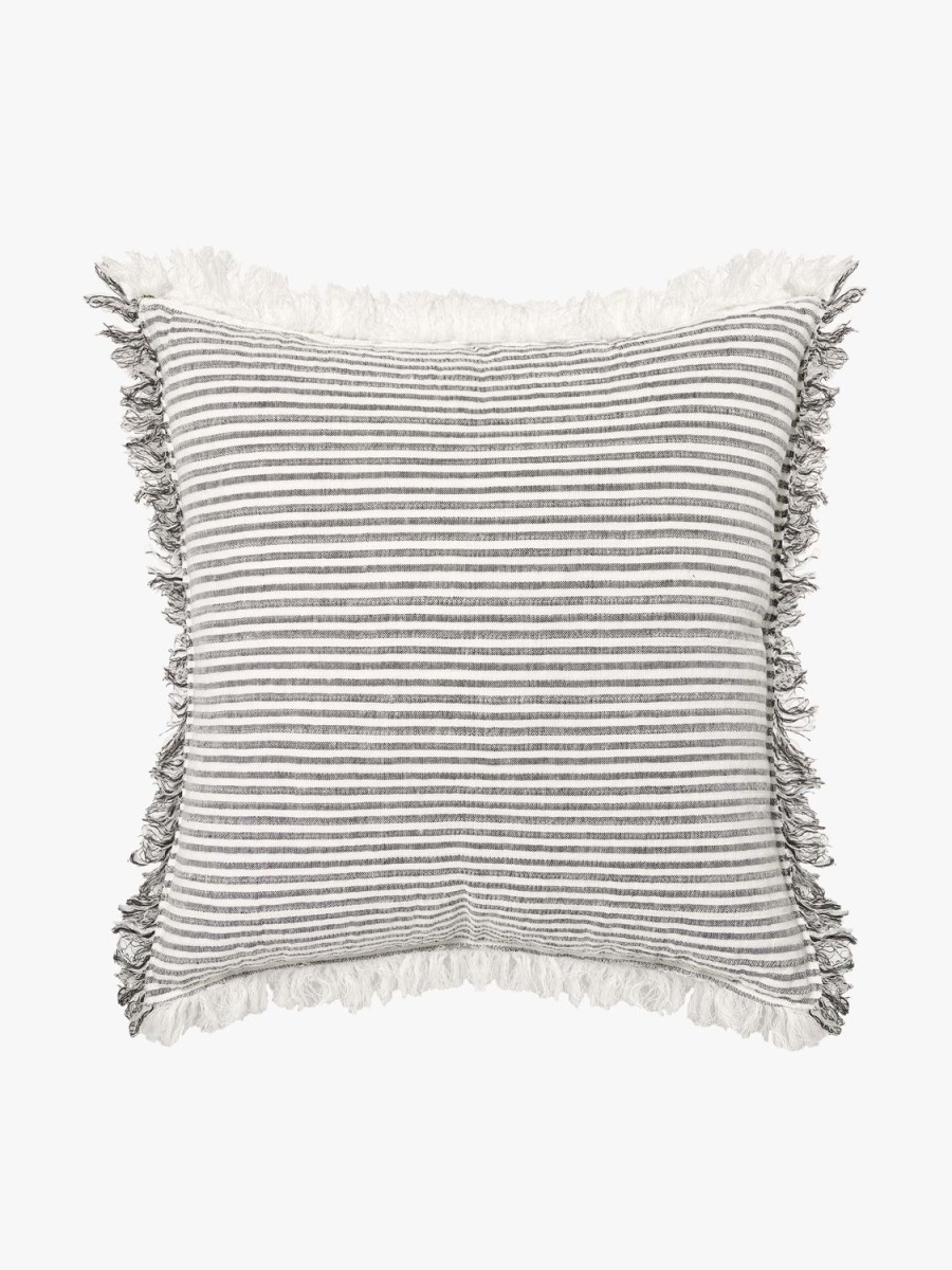 Living L&M Home | Ava Pure Linen Stripe Cushion