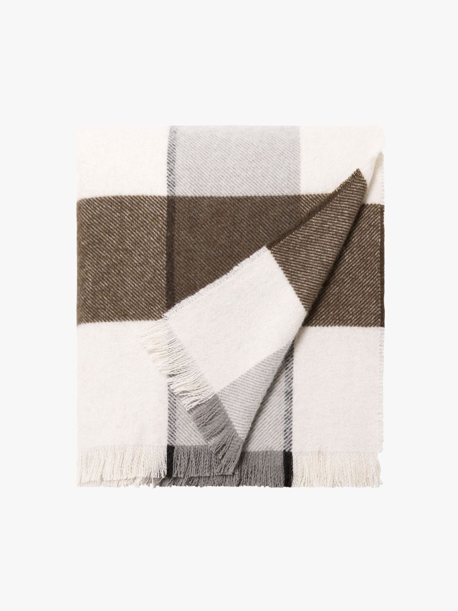 Bedroom L&M Home | Alby Chocolate Australian Wool Blanket