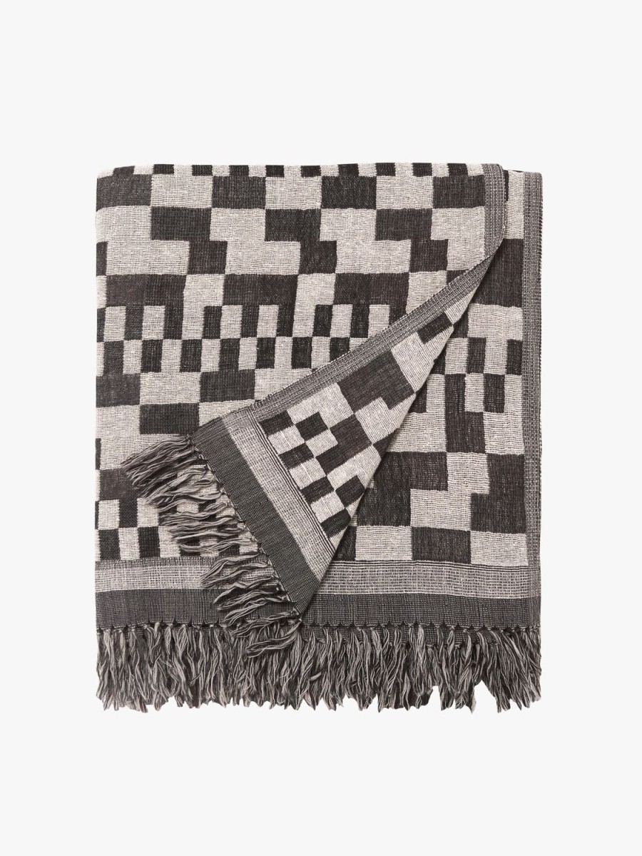 Bedroom L&M Home | Pierre Wool & Silk Throw