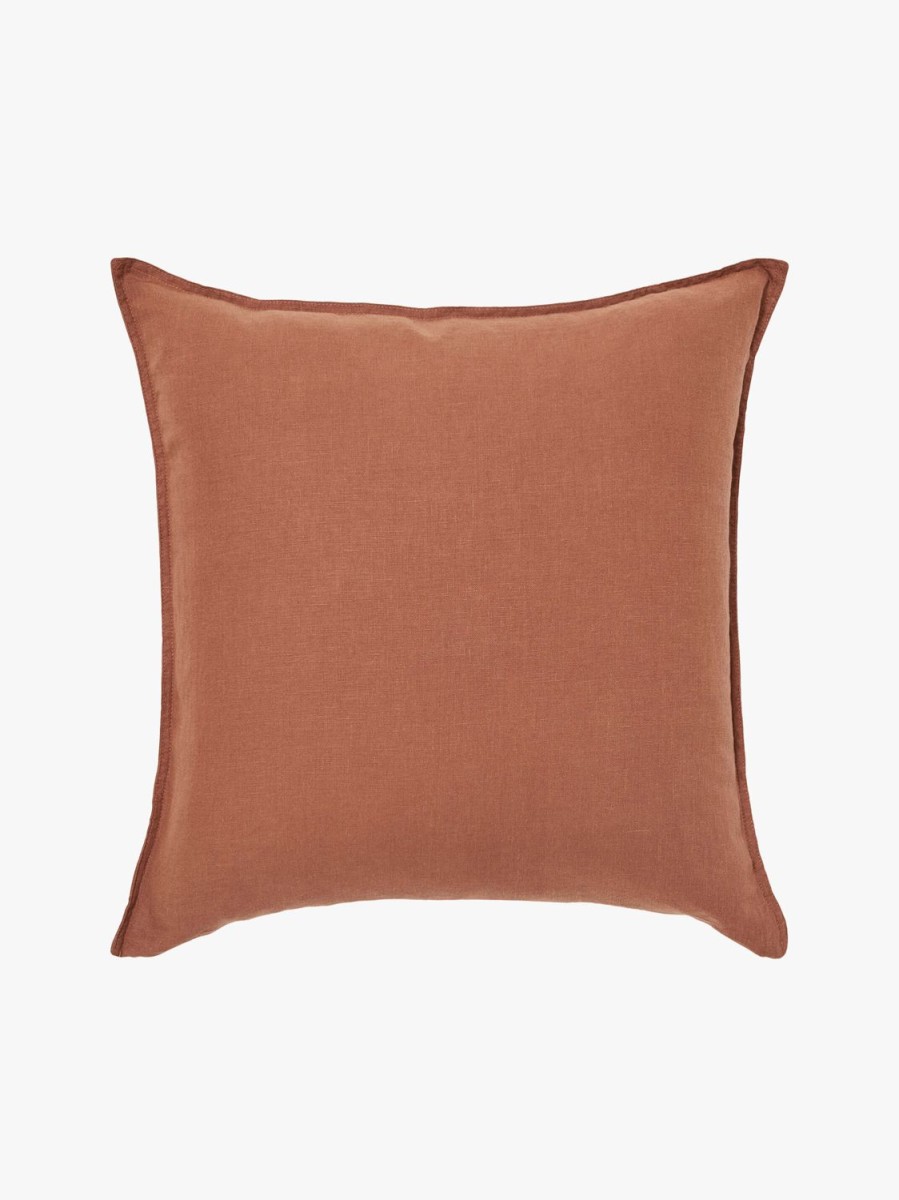 Living L&M Home | Mondo Cinnamon French Linen Cushion