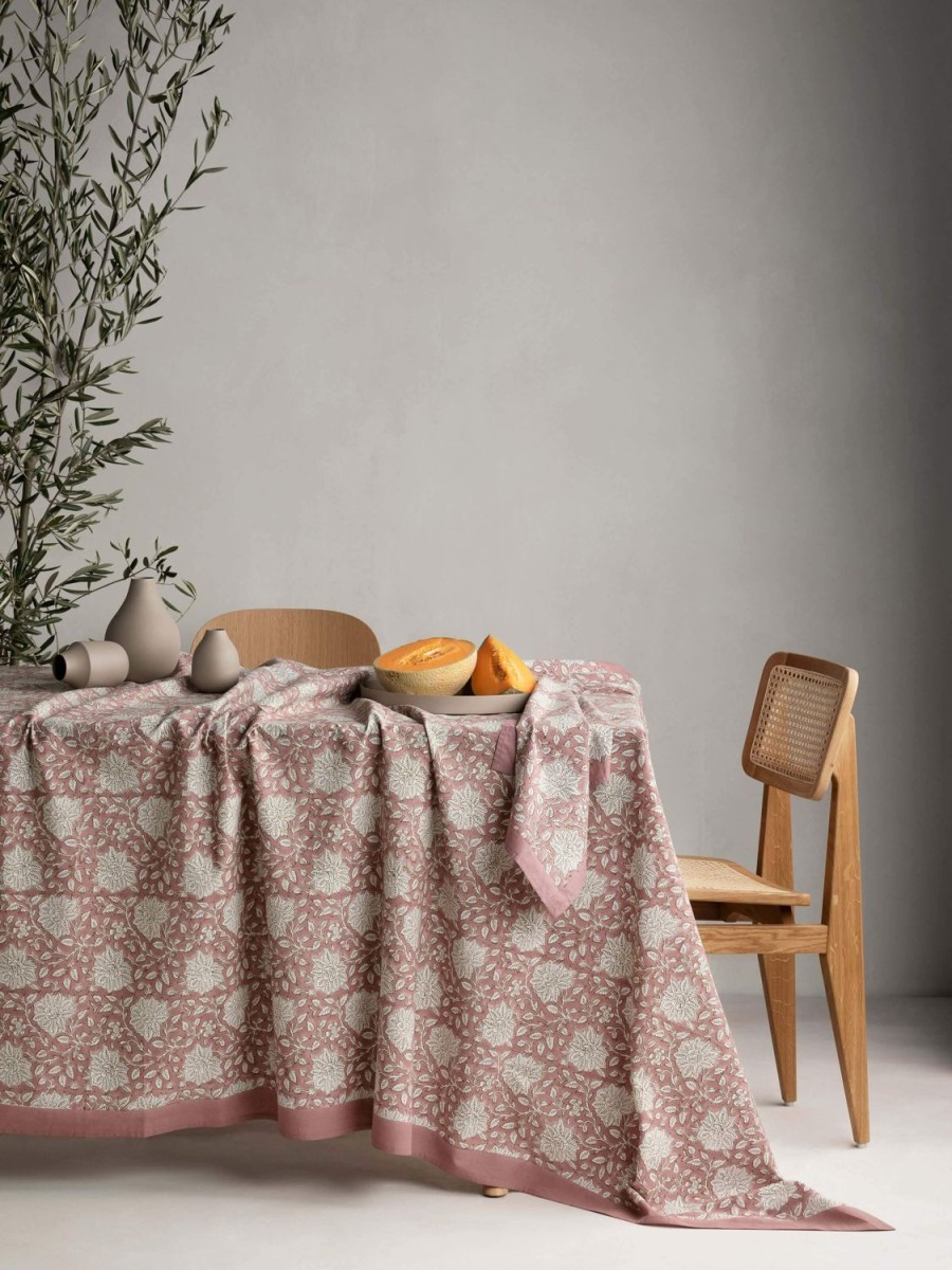 Dining L&M Home | Sienna Blush Napkin Set