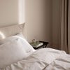 Bedroom L&M Home | Nordic White Portuguese Cotton Sheet Set