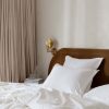 Bedroom L&M Home | Avenue White Linen & Cotton Duvet Cover Set