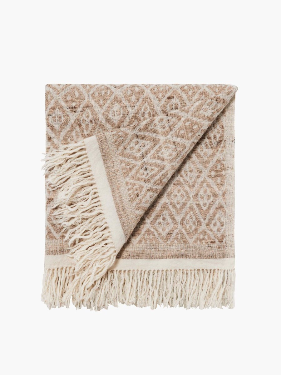 Bedroom L&M Home | Milano Wool & Silk Throw