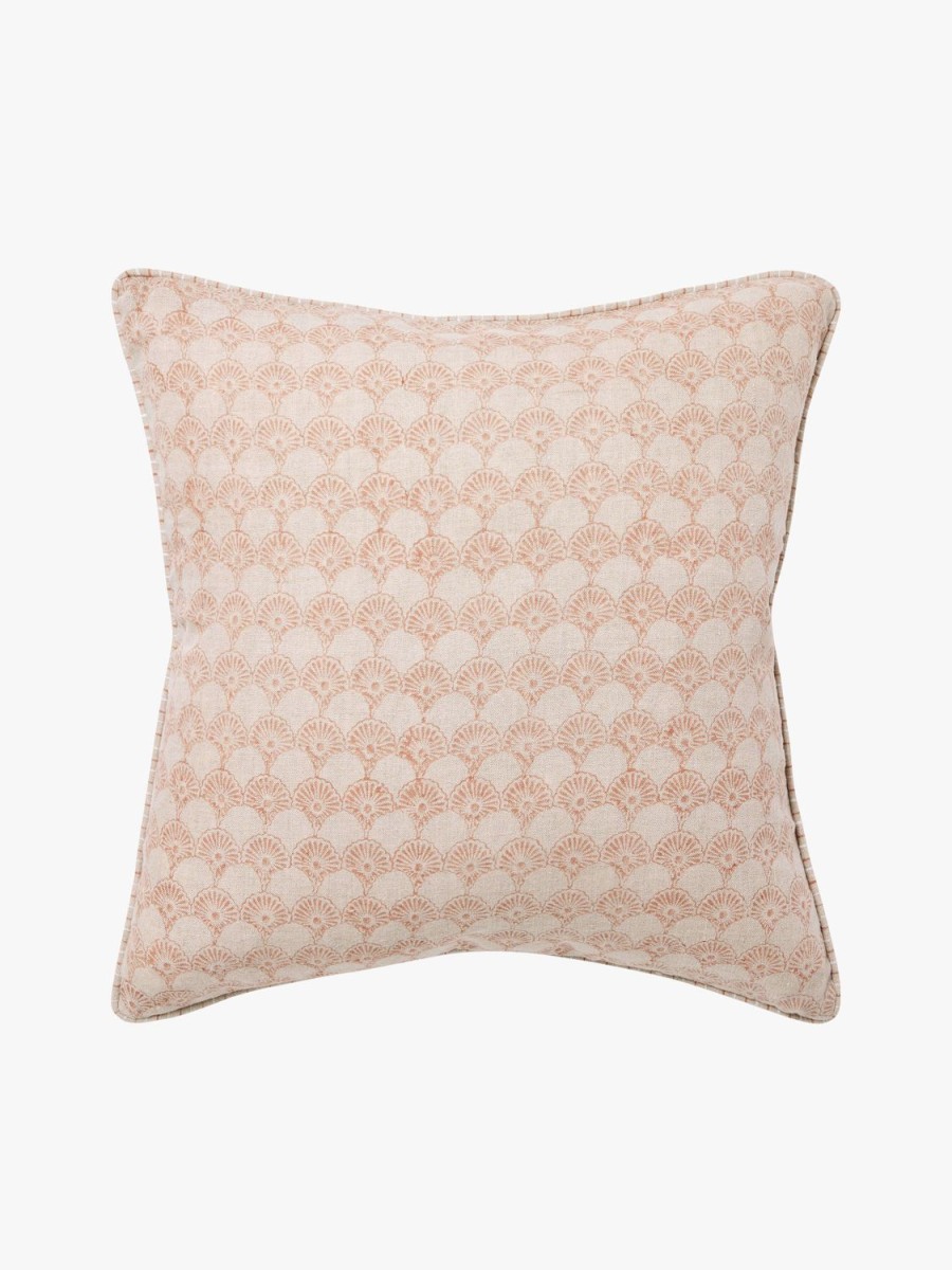 Living L&M Home | Cove Baked Clay Reversible Linen Cushion