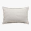 Bedroom L&M Home | Aspen Flax Pure Cotton Quilted Pillowcases