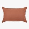 Bedroom L&M Home | Mondo Cinnamon Organic French Linen Pillowcases