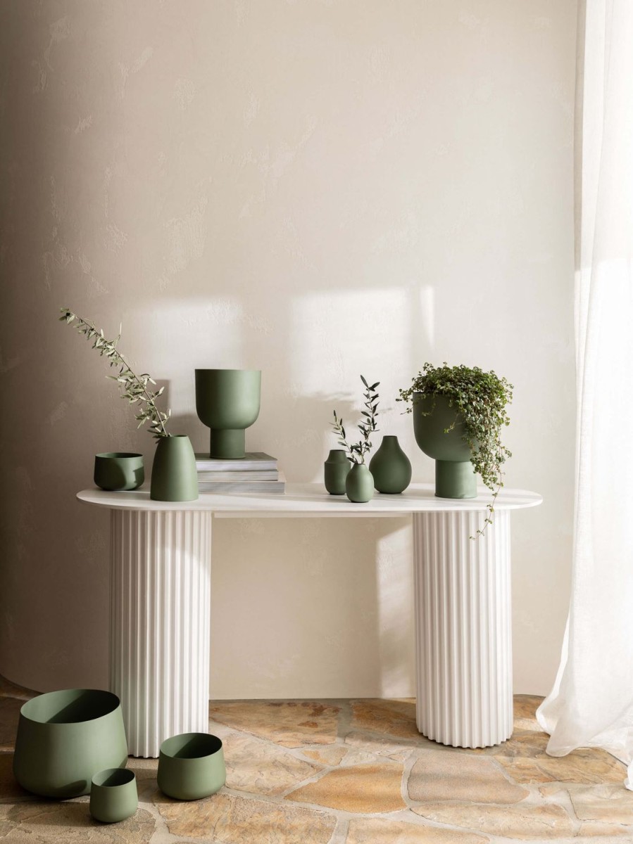 Living L&M Home | Mona Sage Pot Trio