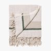 Bedroom L&M Home | Salma Aloe Linen Throw