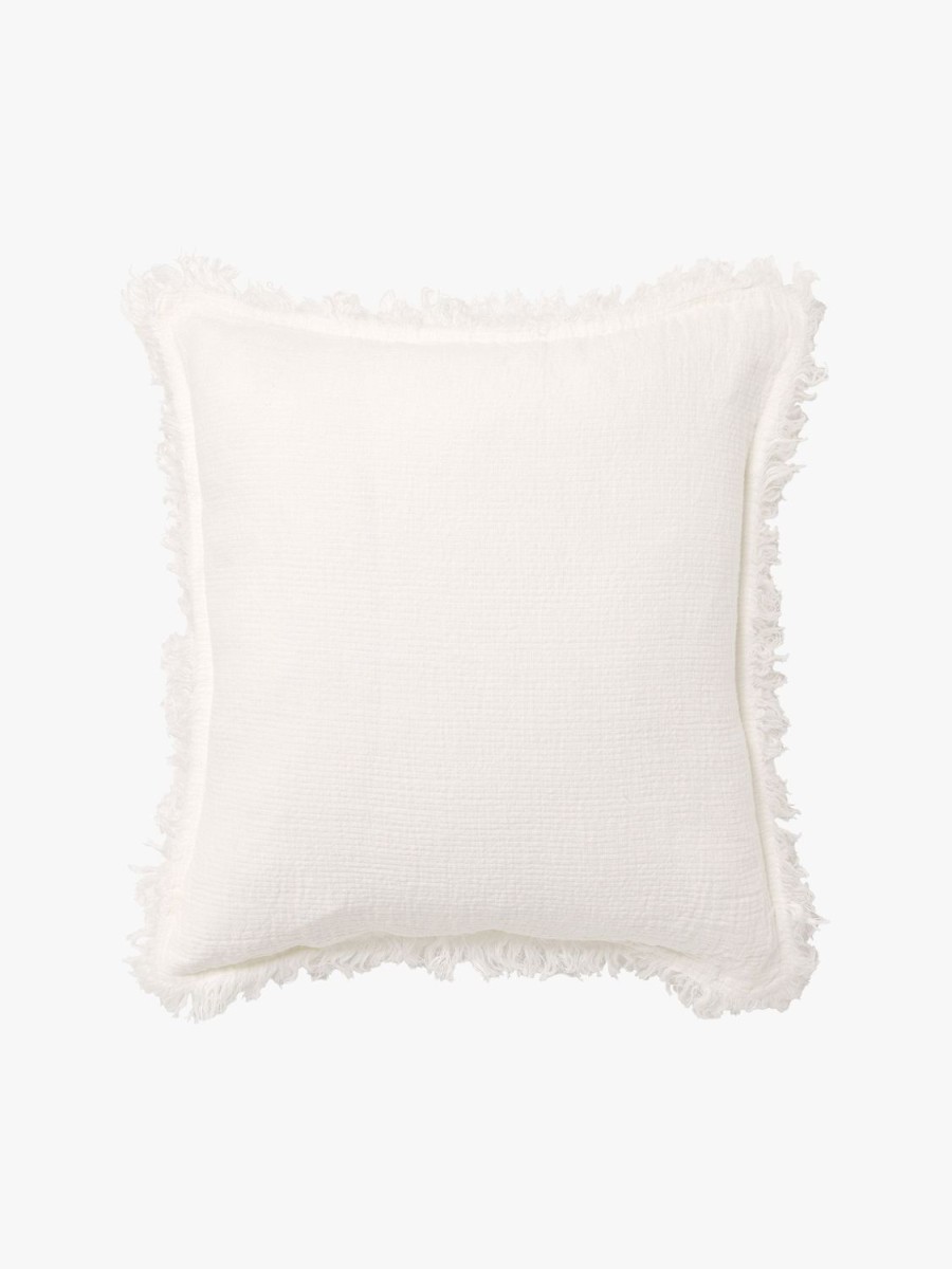 Living L&M Home | Ava Pure Linen Chalk Cushion