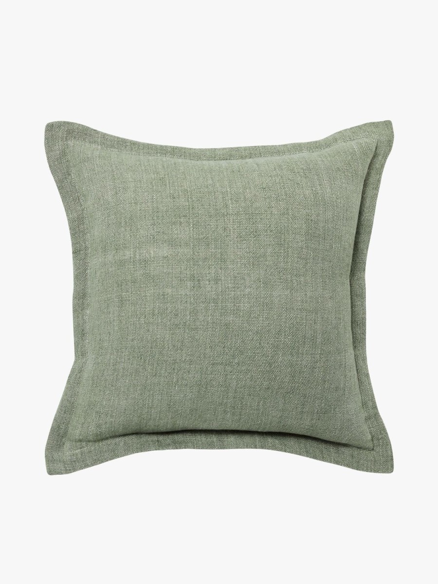 Living L&M Home | Burton Seagrass Tailored Heavy Linen Cushion