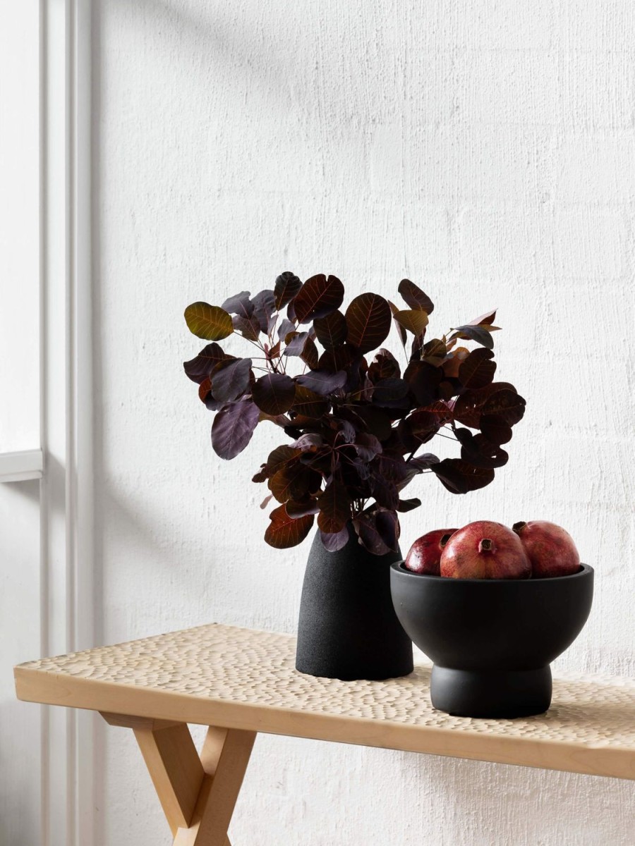 Living L&M Home | Mona Black Cone Vase