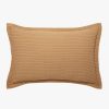 Bedroom L&M Home | Aspen Brulee Pure Cotton Quilted Pillowcases