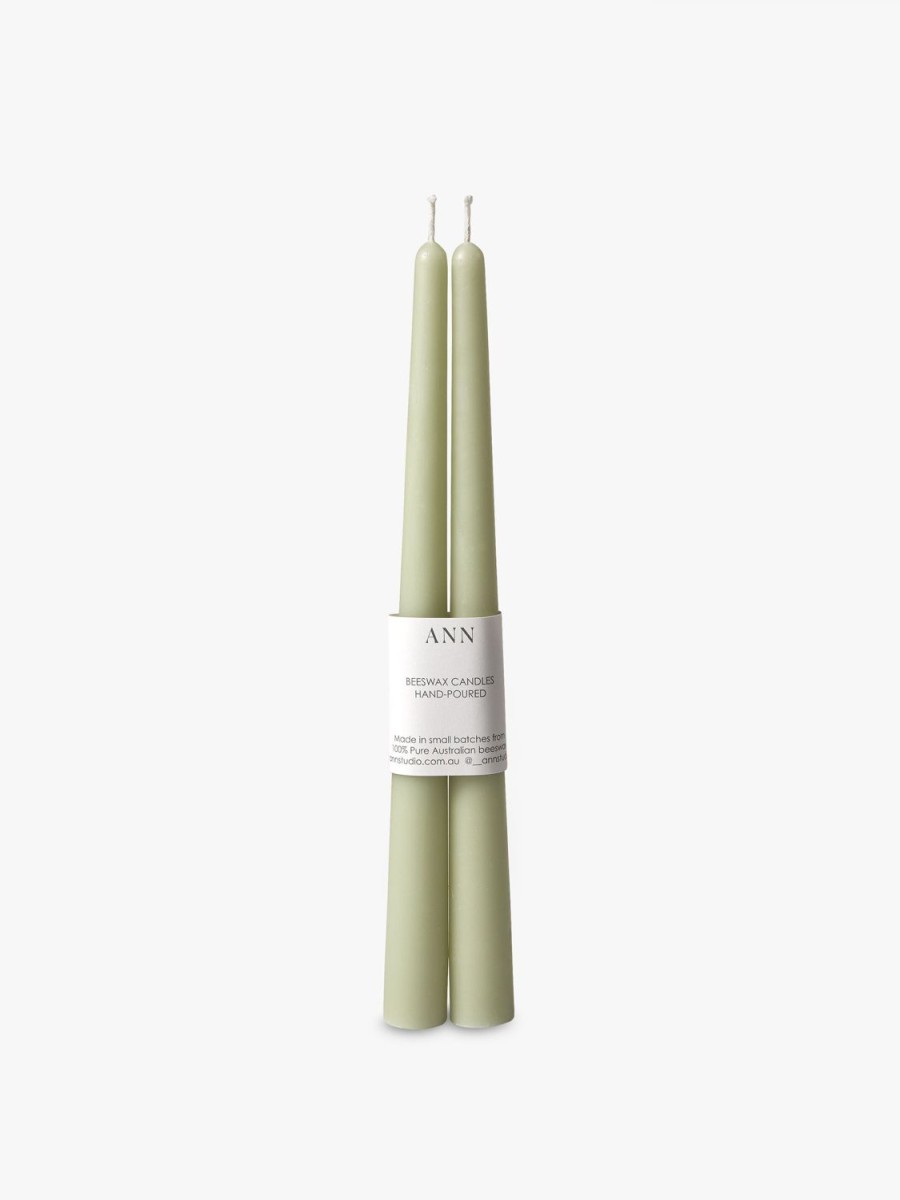 Living L&M Home | Tapered Candle Pair - Aloe