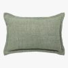 Living L&M Home | Burton Seagrass Tailored Heavy Linen Rectangle Cushion