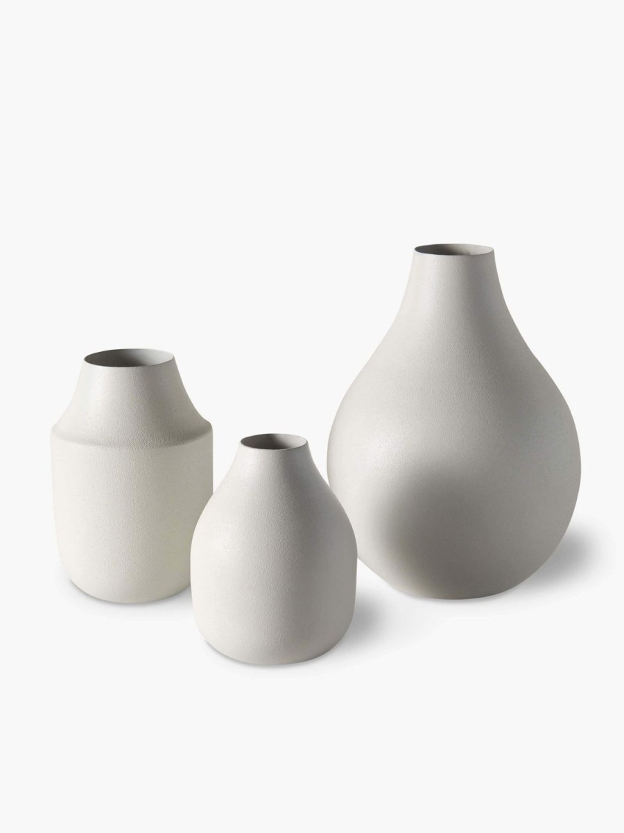 Living L&M Home | Mona Chalk Trio Of Vases