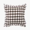 Living L&M Home | Ava Pure Linen Gingham Cushion