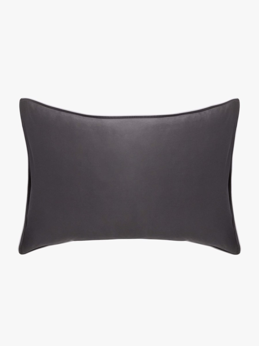 Bedroom L&M Home | Belmont Stone Organic Cotton Pillowcases