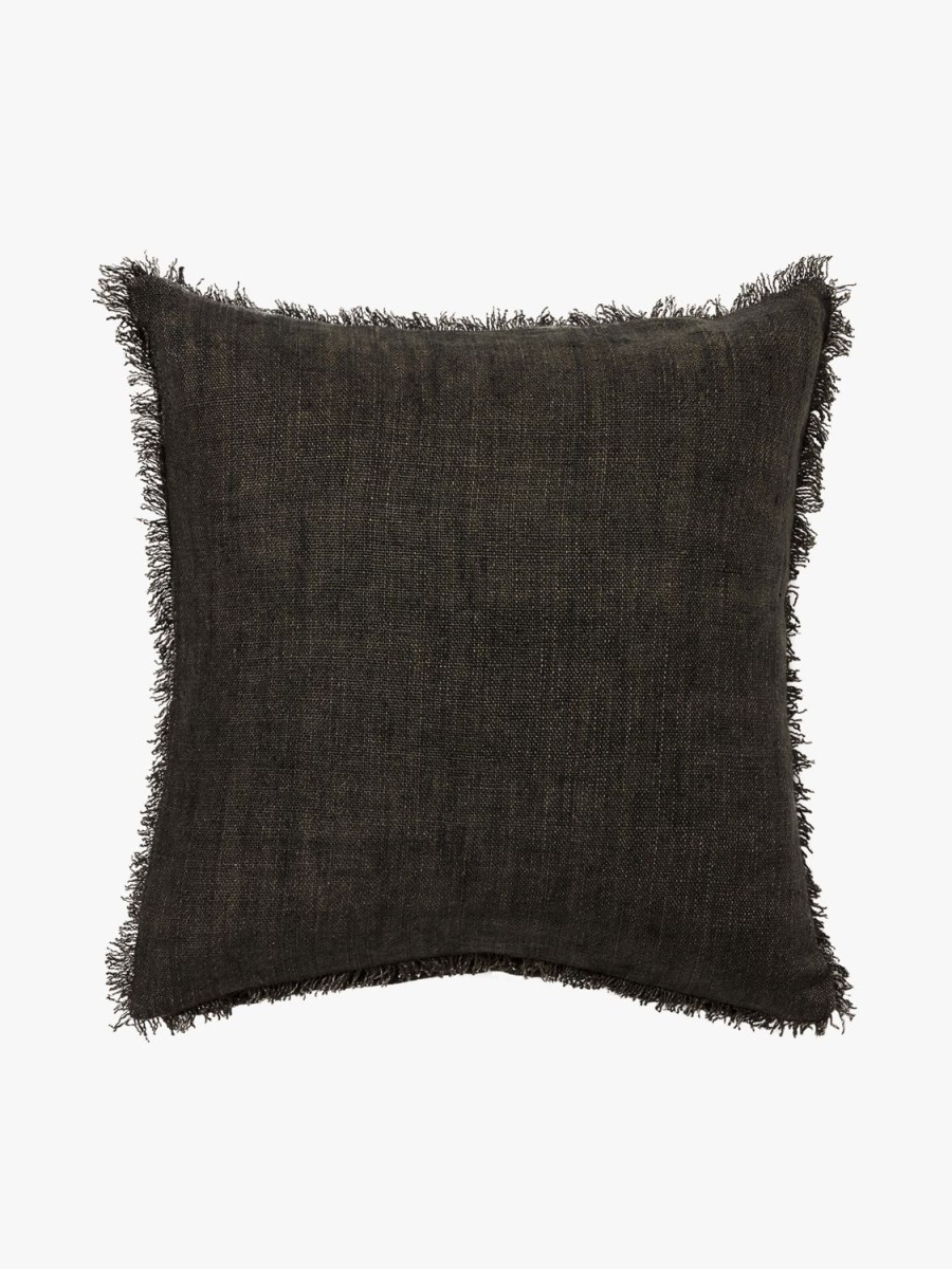 Living L&M Home | Burton Moss Heavy Linen Cushion