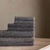 Bathroom L&M Home | Tweed Coal Bath Set