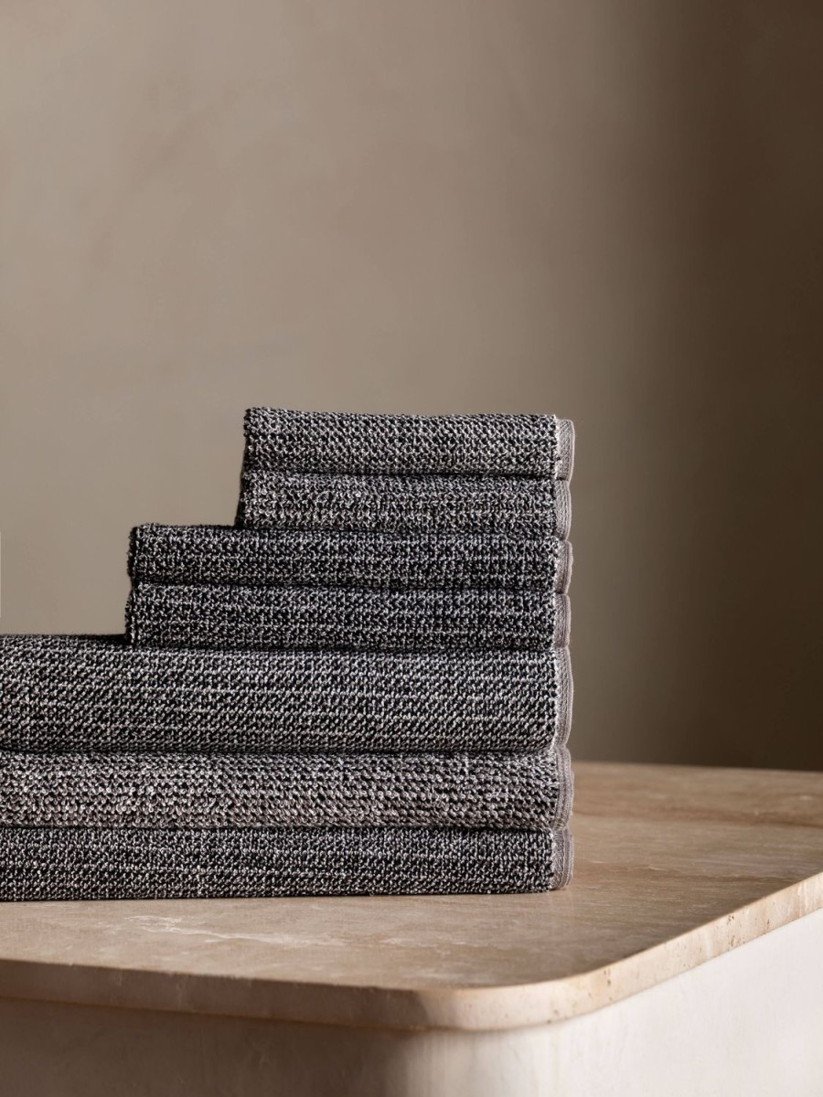 Bathroom L&M Home | Tweed Coal Bath Set