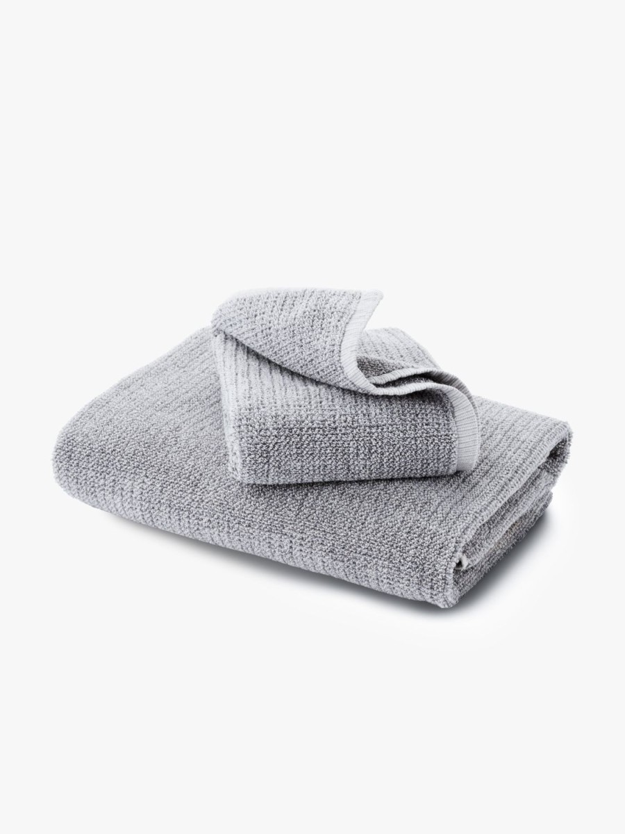 Bathroom L&M Home | Tweed Grey Towels