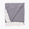 Bedroom L&M Home | Copenhagen Navy Pure Cashmere Throw