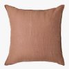 Bedroom L&M Home | Mondo Clay Organic French Linen Pillowcases