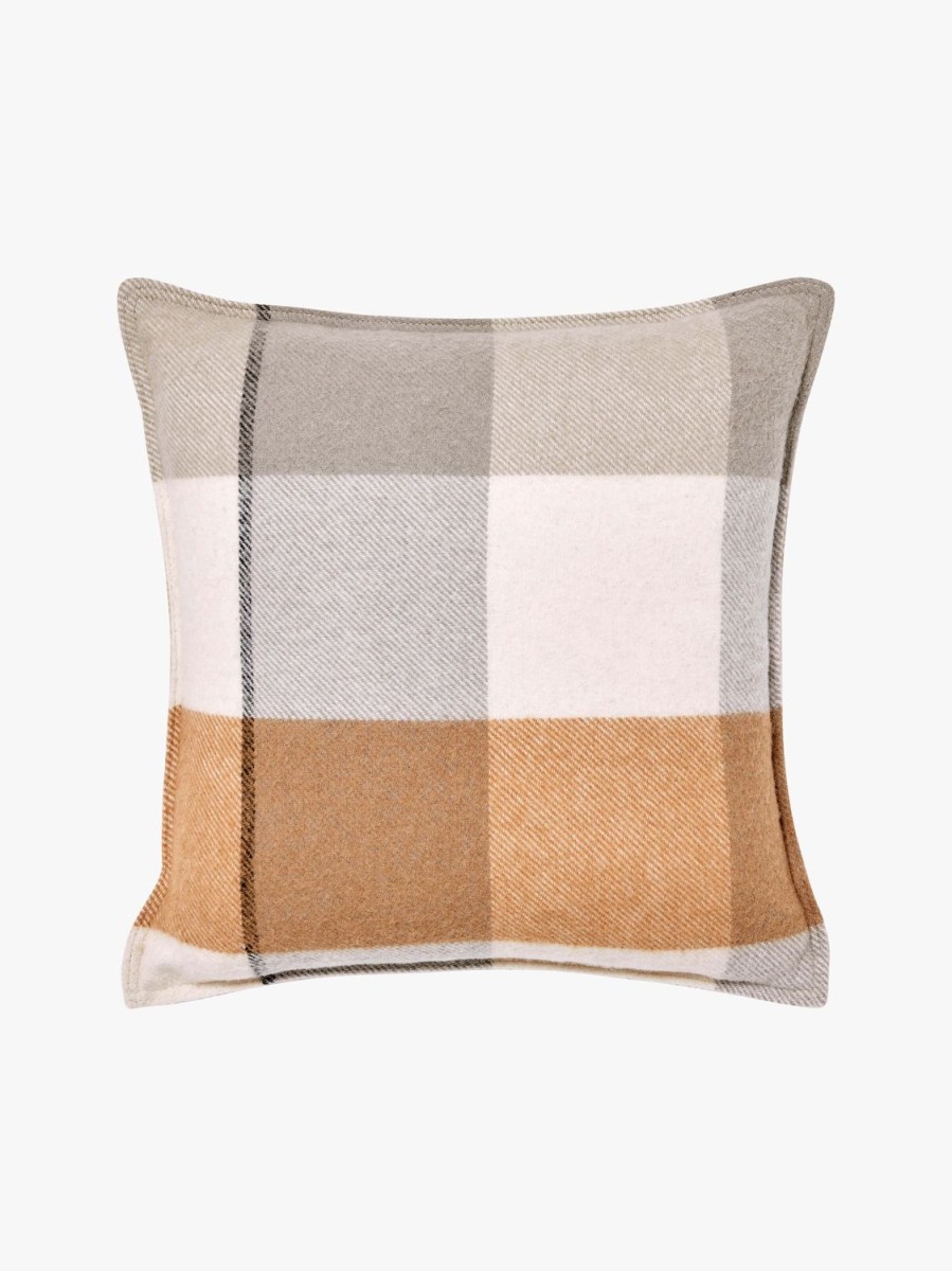 Living L&M Home | Alby Toffee Australian Wool Cushion