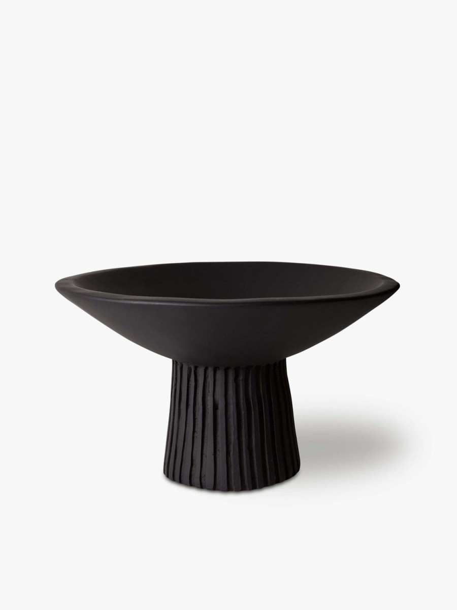 Living L&M Home | Bernini Medium Black Pedestal