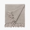 Bedroom L&M Home | Burton Oatmeal Heavy Linen Throw